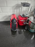 Krups nespresso rood, Ophalen of Verzenden, Koffiemachine