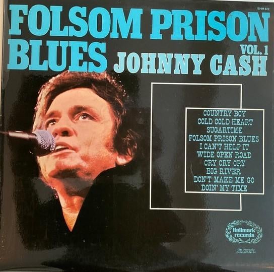 LP - Johnny Cash - Folsom Prison Blues, Cd's en Dvd's, Vinyl | Country en Western, Ophalen of Verzenden, Zo goed als nieuw, 12 inch