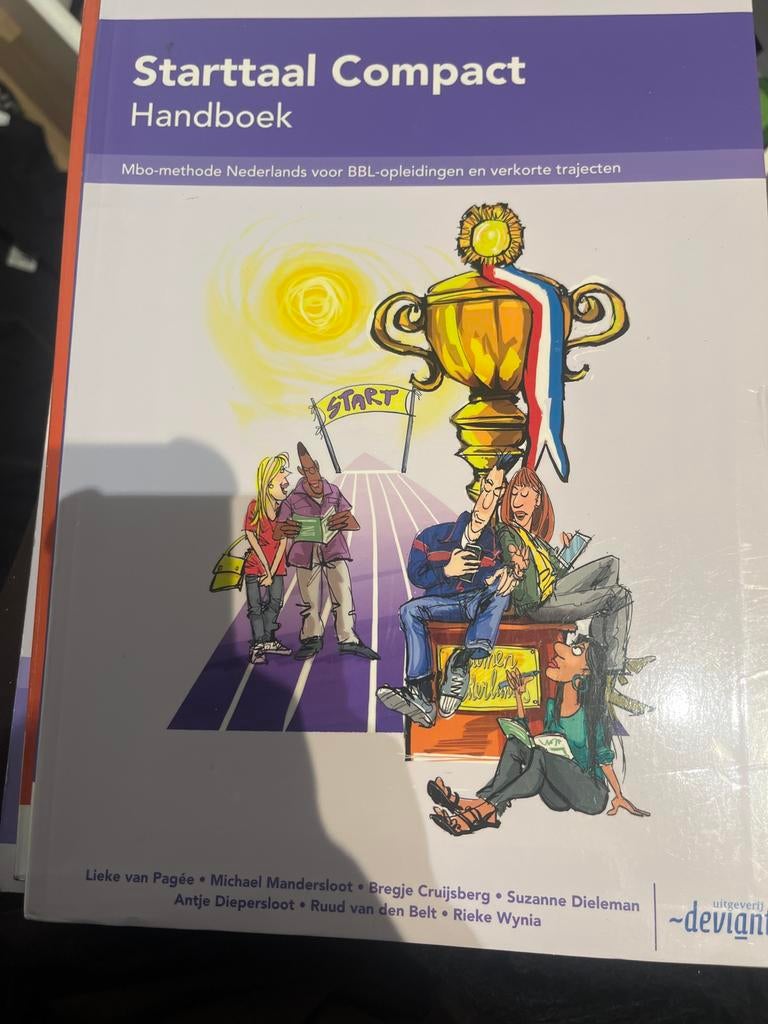 Starttaal Compact Handboek MBO Nederlands BBL verkorte traje, Boeken, Ophalen of Verzenden, Zo goed als nieuw, Overige niveaus
