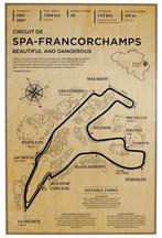 Retro Spa-Francorchamps Grand Prix Poster / F1 Formule 1, Verzenden, Nieuw, Deurposter of groter, Sport