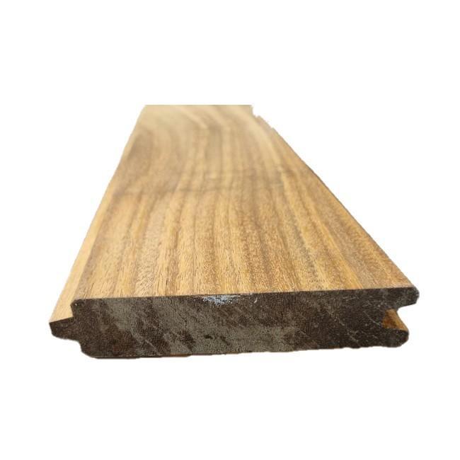 Hardhouten Paardenbox / Damwand / Blokhut profiel, Tuin en Terras, Palen, Balken en Planken, Nieuw, Planken, 250 cm of meer, Hardhout