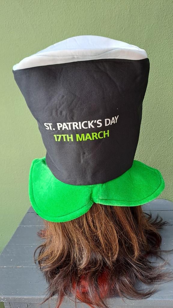 Grote guinness st. Patrick's day hoed., Ophalen of Verzenden, Zo goed als nieuw, Kleding, Overige merken