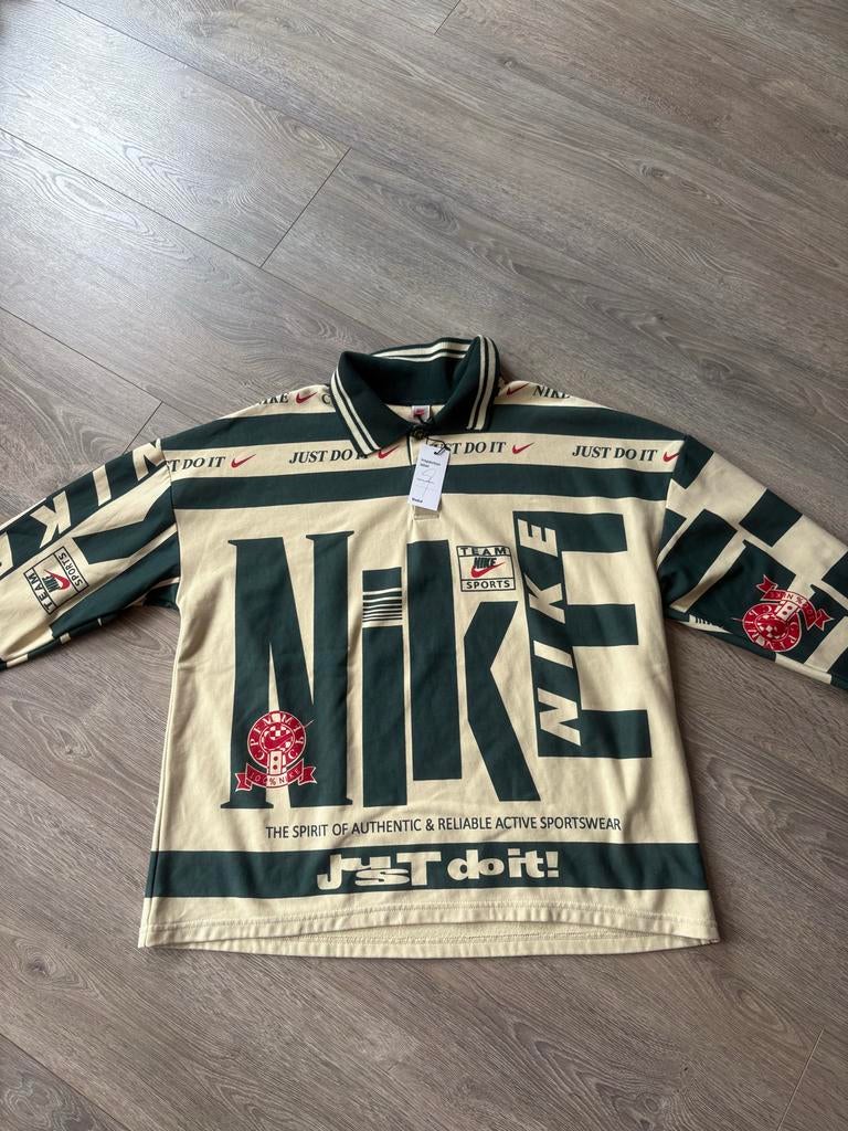 Nike x CPFM Polo Shirt - Exclusief Design, Ophalen of Verzenden, Nieuw, Overige maten, Beige