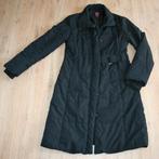 Jas Zwart Halflang Ming Maat 36, Kleding | Dames, Jassen | Winter, Ophalen of Verzenden, Zo goed als nieuw, Maat 36 (S), Zwart