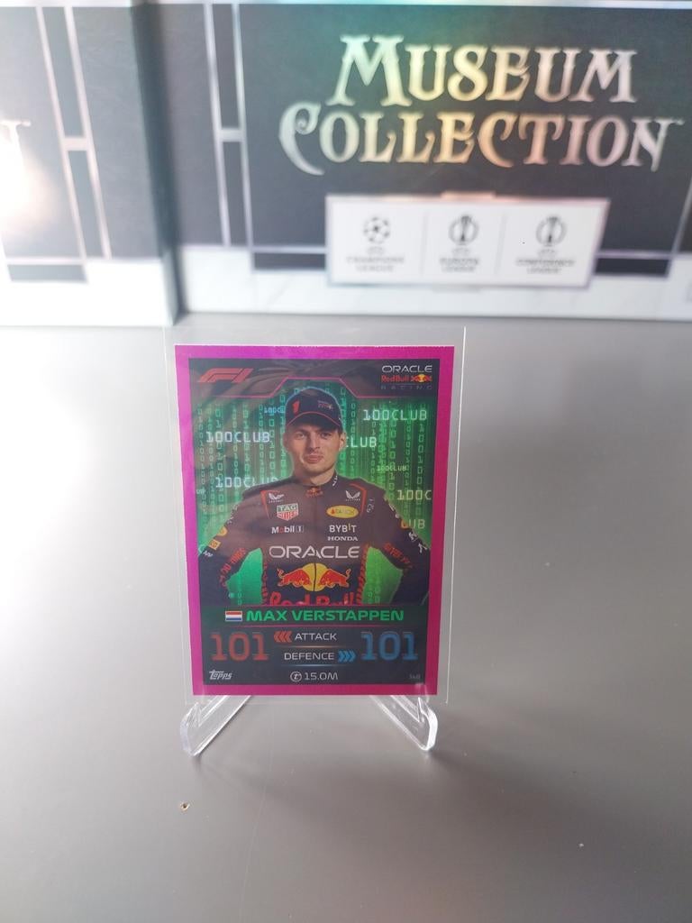 348 Max Verstappen Topps Turbo Attax 100 Club, Hobby en Vrije tijd, Stickers en Plaatjes, Ophalen of Verzenden, Zo goed als nieuw