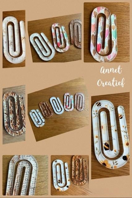 Grote paperclip. Boekenlegger, Verzamelen, Ophalen of Verzenden, Nieuw