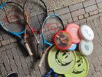 5 tennisrackets 5 frisbees, Ophalen of Verzenden, Gebruikt