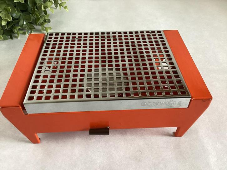 Brabantia rechaud oranje vintage, Verzamelen, Retro, Huis en Inrichting, Ophalen of Verzenden