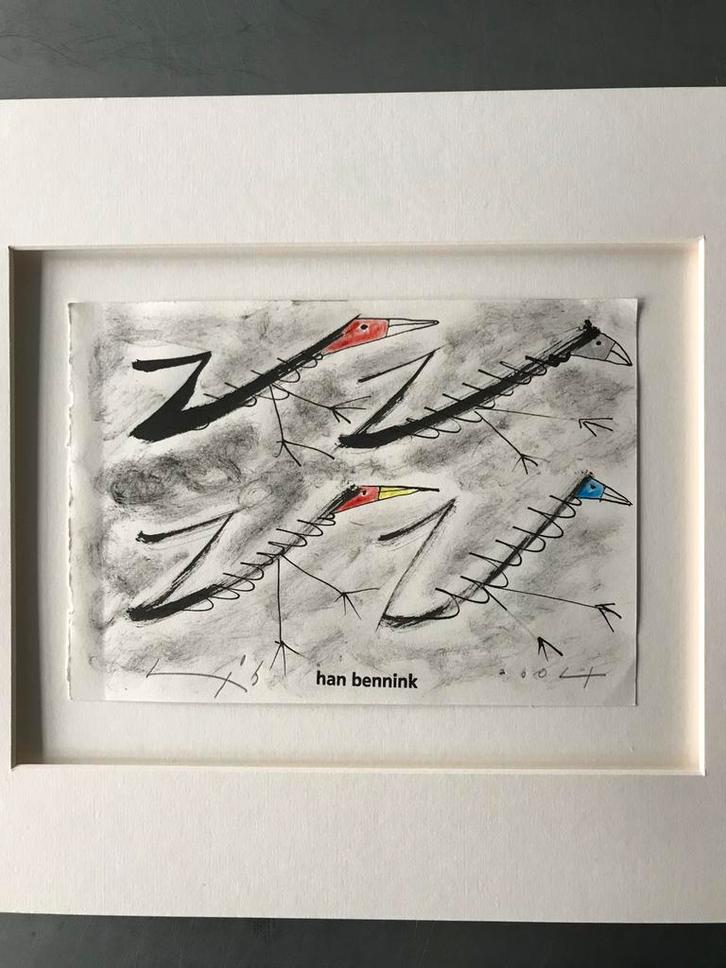 Han Bennink,  Road Runners, Antiek en Kunst, Kunst | Overige Kunst, Ophalen