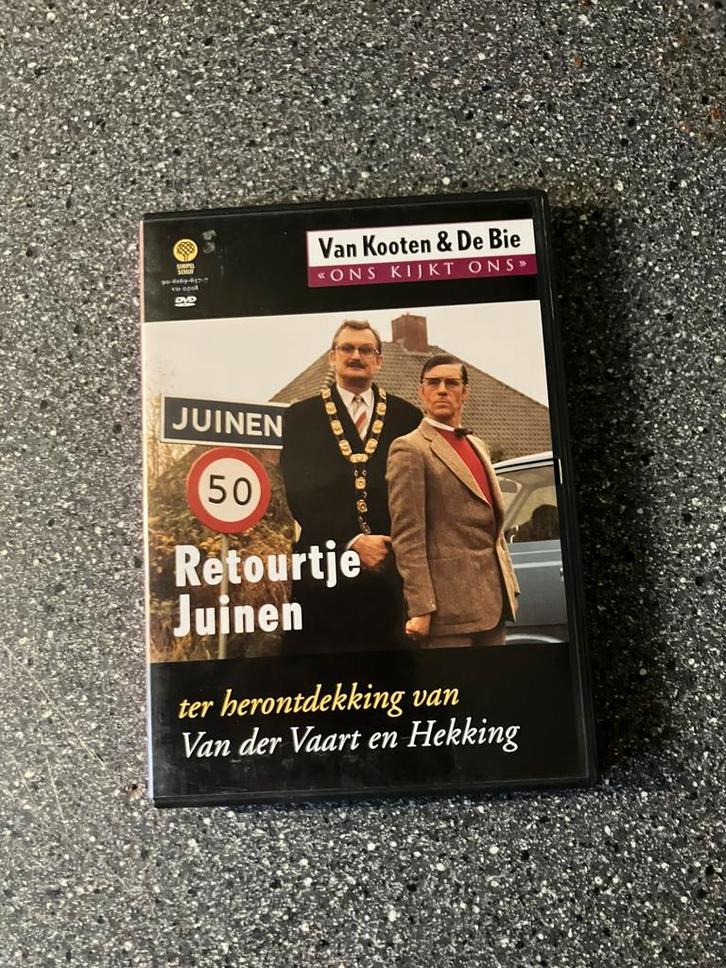 Van Kooten en De Bie - Retourtje Juinen, Cd's en Dvd's, Dvd's | Cabaret en Sketches, Zo goed als nieuw, Tv-programma of Sketches