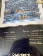 BORDUURPAKKET DIMENSIONS GOLD AURORA CABIN, Verzenden, Nieuw, Handborduren, Borduurpakket