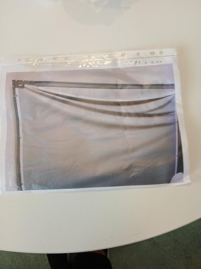 projectie scherm in frame, Ophalen, ., ,, Zo goed als nieuw