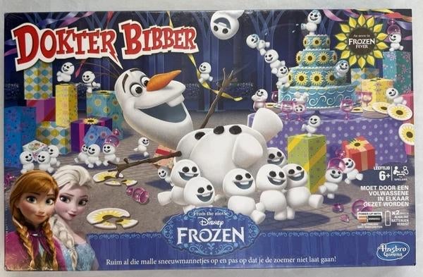 Hasbro Dokter Bibber Frozen Disney Bordspel Nieuw spel, Coolsingel 104, 3011 AG Rotterdam, Netherlands, Verzenden, Zo goed als nieuw