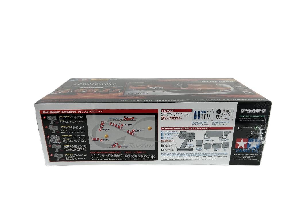 Tamiya 58613 1/10 RC Toyota Supra Drift Spec 1/10 nieuw, Hobby en Vrije tijd, Modelbouw | Radiografisch | Auto's, Elektro, Nieuw