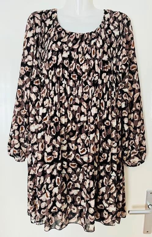 Plissé tuniek maat 46[v], Kleding | Dames, Blouses en Tunieken, Zo goed als nieuw, Maat 46/48 (XL) of groter, Overige kleuren