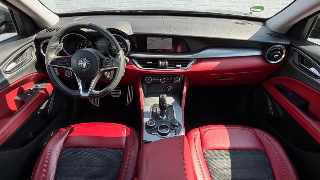 Alfa Romeo Stelvio 2.2d Super Automaat Cruise Clima Navigati, Auto's, Alfa Romeo, Achterwielaandrijving, Gebruikt, Euro 6, 4 cilinders