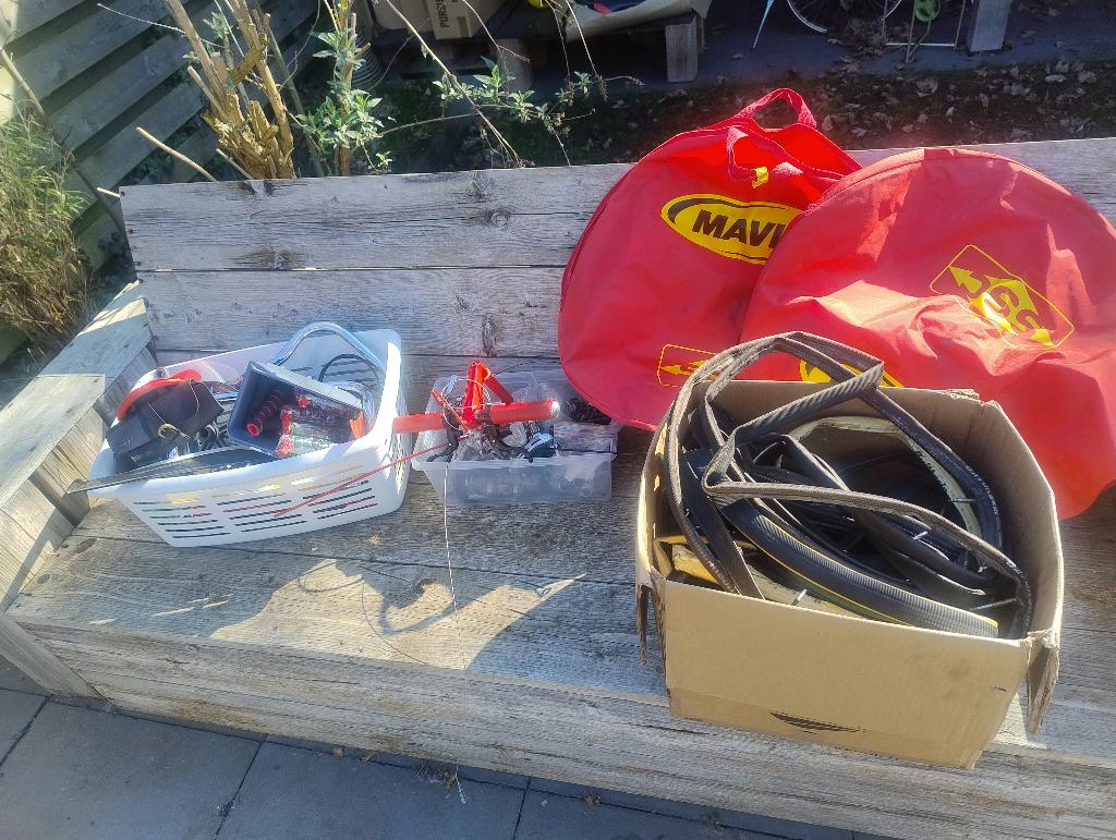 Partij Racefiets Fixie City Fiets Onderdelen, Ophalen, Gebruikt, Overige typen