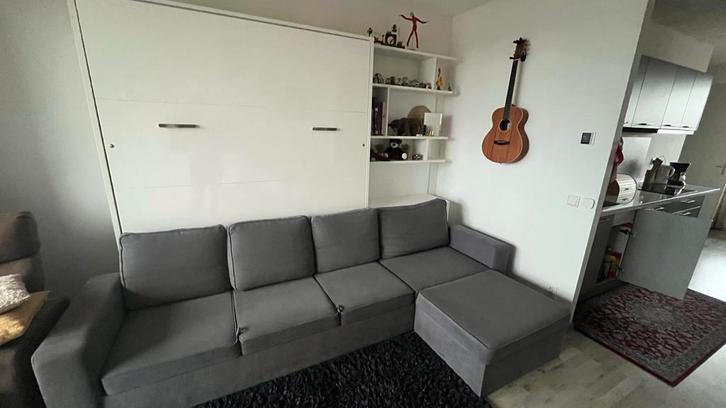 Opklapbed 2 persoons (met eventueel bijpassend bankstel ), Huis en Inrichting, Slaapkamer | Bedden, Zo goed als nieuw, Tweepersoons