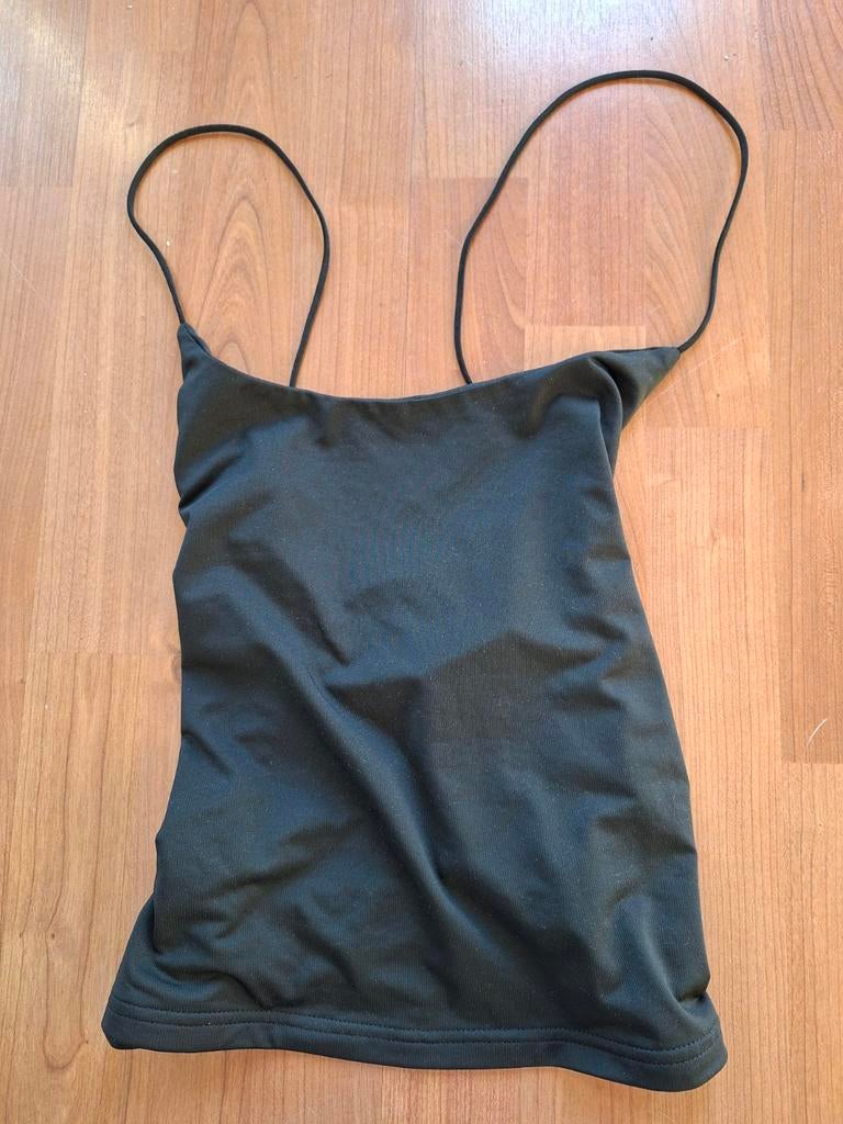 Shein Bae Zwart Topje met Gekruiste Bandjes Maat S Nieuw, Zwart, Nieuw, Ophalen of Verzenden, Shein Bae