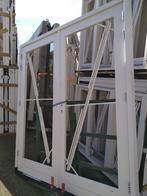 Kozijn met dubbele tuindeuren, Nieuw, Ophalen of Verzenden, Buitendeur, Hout