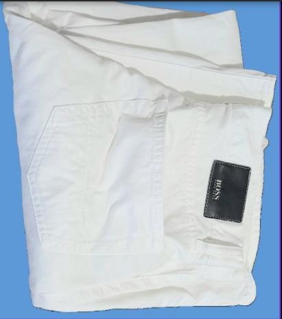 BOSS HUGO BOSS  😎witte jeans straight leg W32 L34, Kleding | Heren, Spijkerbroeken en Jeans, Verzenden, Wit, W32 (confectie 46) of kleiner