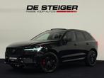 Volvo XC60 2.0 T8 Plug-in hybrid AWD Ultra Dark Pano 360 Har, Auto's, Automaat, Gebruikt, 4 cilinders, Zwart