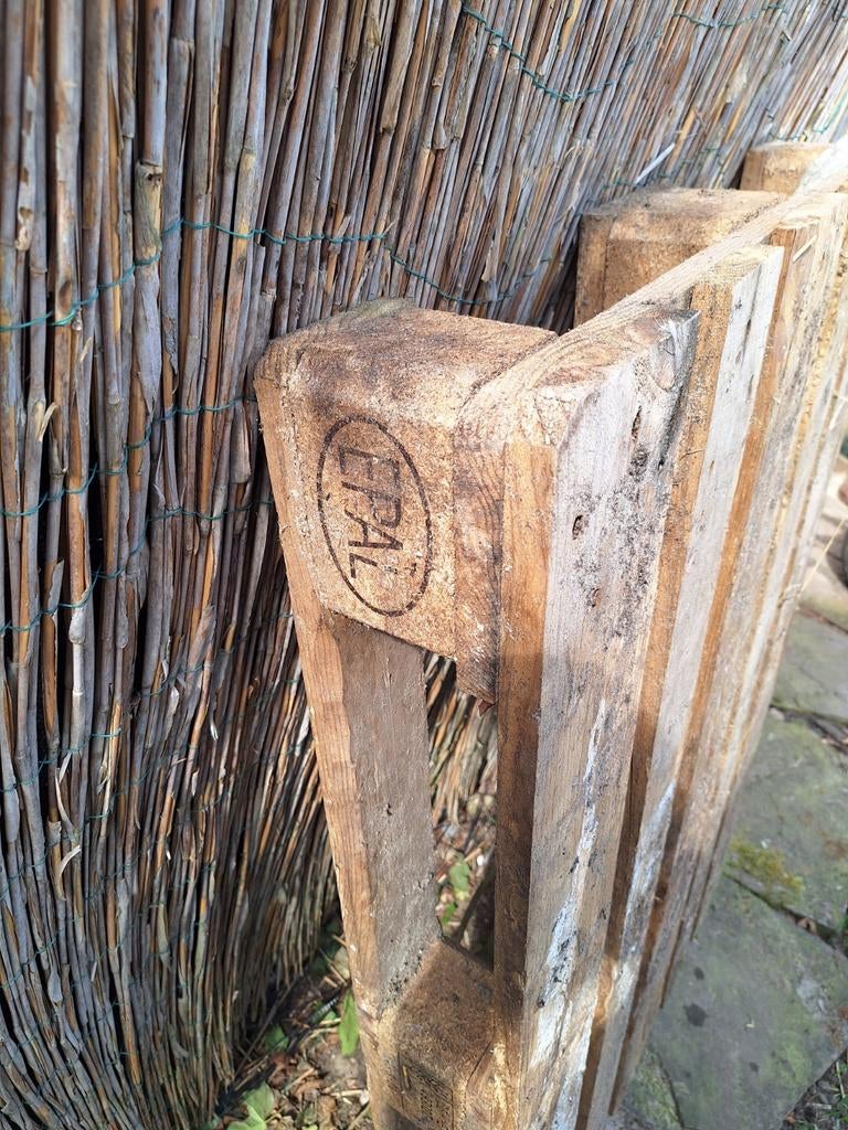 Gratis af te halen: 1 EPAL en 1 CP4 pallet, Ophalen, Gebruikt, Pallet