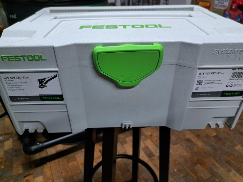 Festool RTS 400 REQ-PLUS, Ophalen of Verzenden, Minder dan 600 watt, Vlakschuurmachine