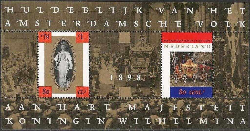 Inhuldiging en Gouden Koets 1778 XXX. ADV. no.24 G., Postzegels en Munten, Postzegels | Nederland, Verzenden, Na 1940, Postfris