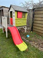 Smoby speelhuis met glijbaan - Zeer nette staat, Ophalen, Zo goed als nieuw, Kunststof