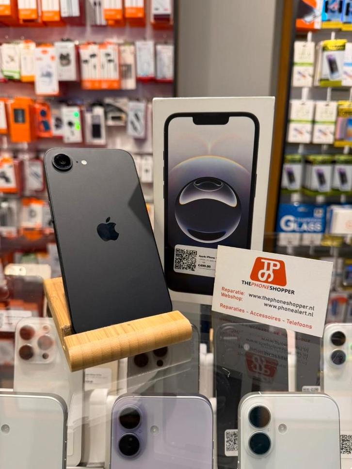Apple iPhone 16e 128GB, Telecommunicatie, Mobiele telefoons | Apple iPhone, Zo goed als nieuw, 128 GB, Zonder abonnement, Zonder simlock