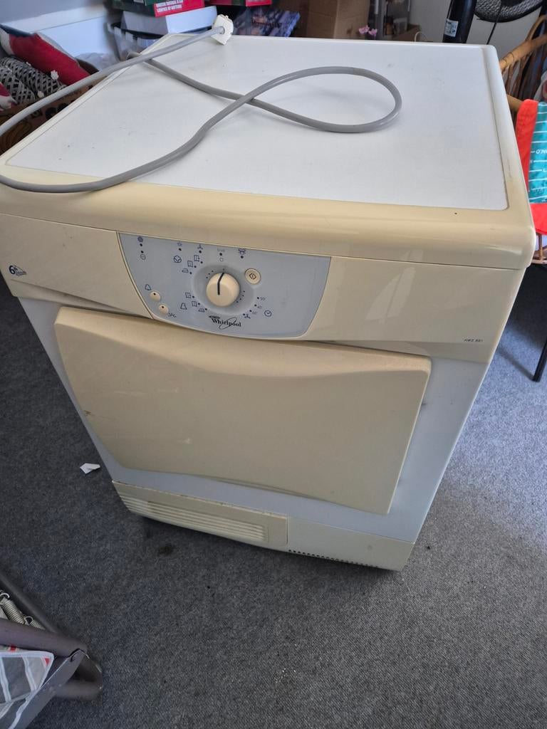 Condensdroger, Ophalen, Gebruikt, 4 tot 6 kg, 85 tot 90 cm