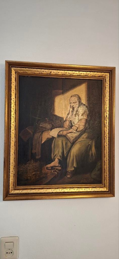 Schilderij Apostel Paulus in de gevangenis, Ophalen
