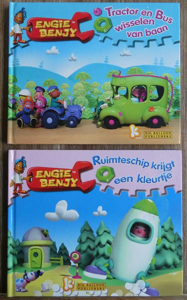 2 x Engie Benjy oa Ruimteschip krijgt een kleurtje, Boeken, Ophalen of Verzenden, Zo goed als nieuw, Fictie algemeen, Voorleesboek