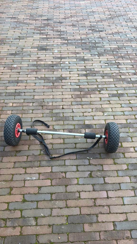 Karretje / trolley voor grote SUP of surfplank, Watersport en Boten, Ophalen of Verzenden, Gebruikt, Overige typen