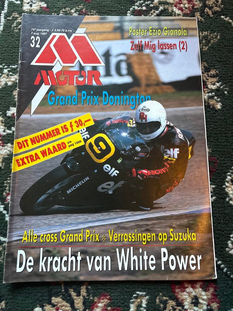 Motor Magazine 1987 - Grand Prix Donington, Ophalen of Verzenden, Gelezen, Overige typen
