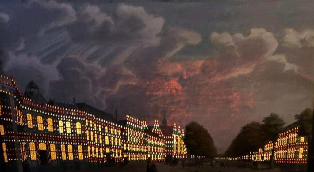 Scheurleer / Besoet  vue d’optique 1756–Voorhout in Den Haag, Ophalen of Verzenden