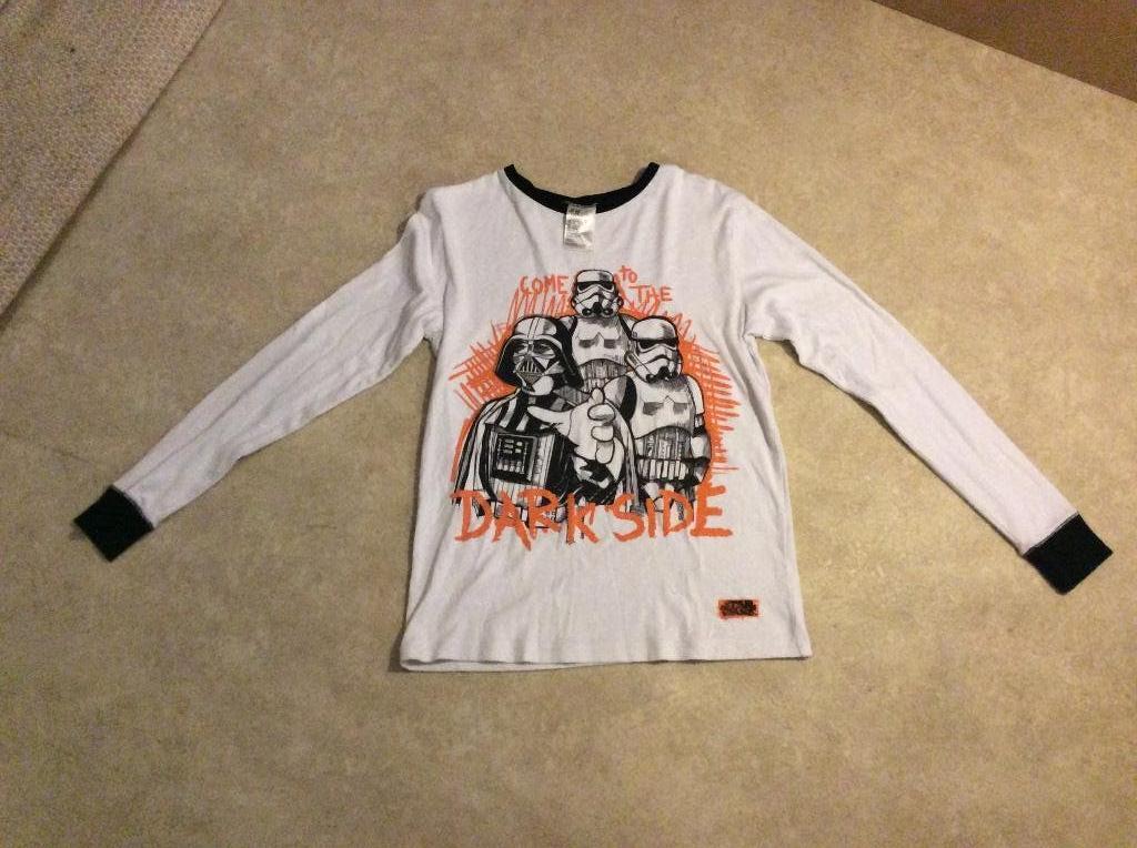 StarWars longsleeve shirt maat 158/164 Come to the Dark Side, Kinderen en Baby's, Kinderkleding | Maat 158, Gebruikt, Shirt of Longsleeve