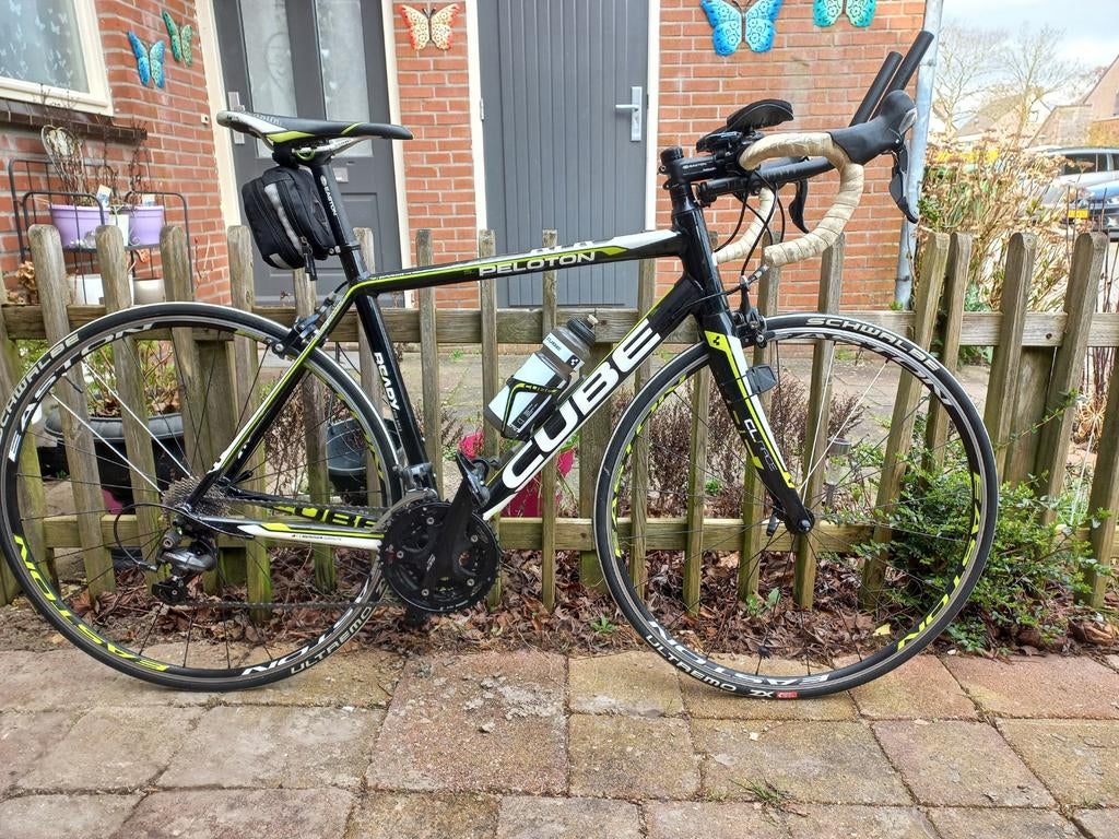 CubePeloton SL Racefiets 50 cm met opzetstuur en outfit, Gebruikt, Aluminium, 49 tot 53 cm, Meer dan 20 versnellingen