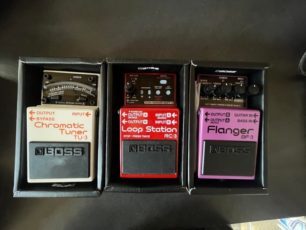 Boss Pedalen: Chromatic Tuner, Loop Station, Flanger, Muziek en Instrumenten, Effecten, Ophalen, Nieuw, Overige typen