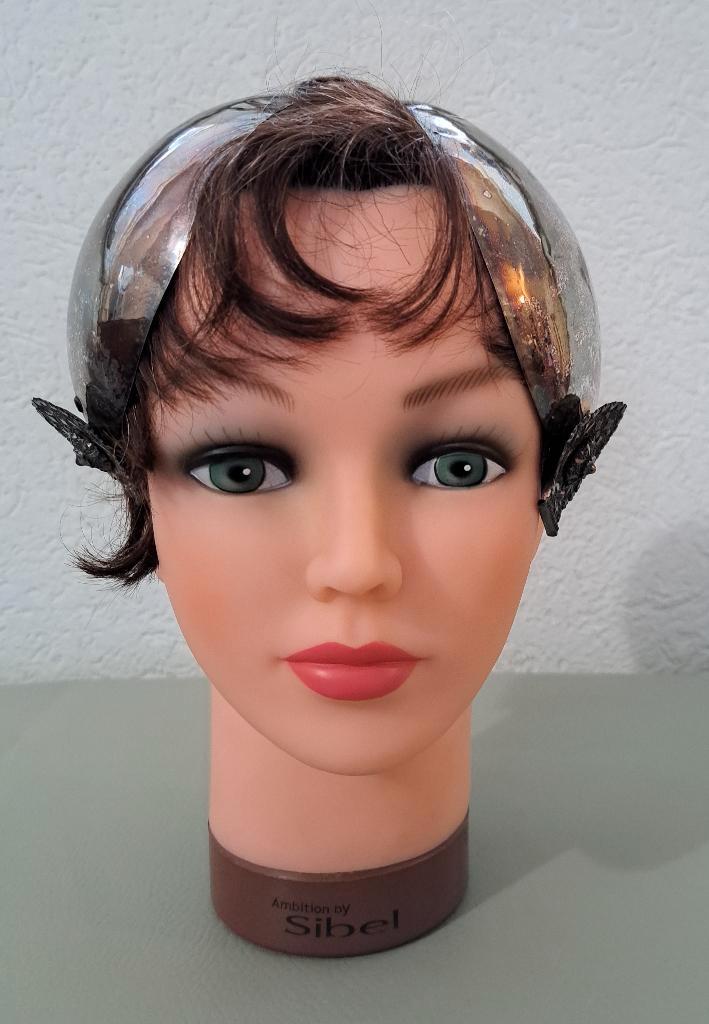 1891 antiek zilveren fries oorijzer met boekstukken Drachten, Antiek en Kunst, Antiek | Goud en Zilver, Zilver, Verzenden