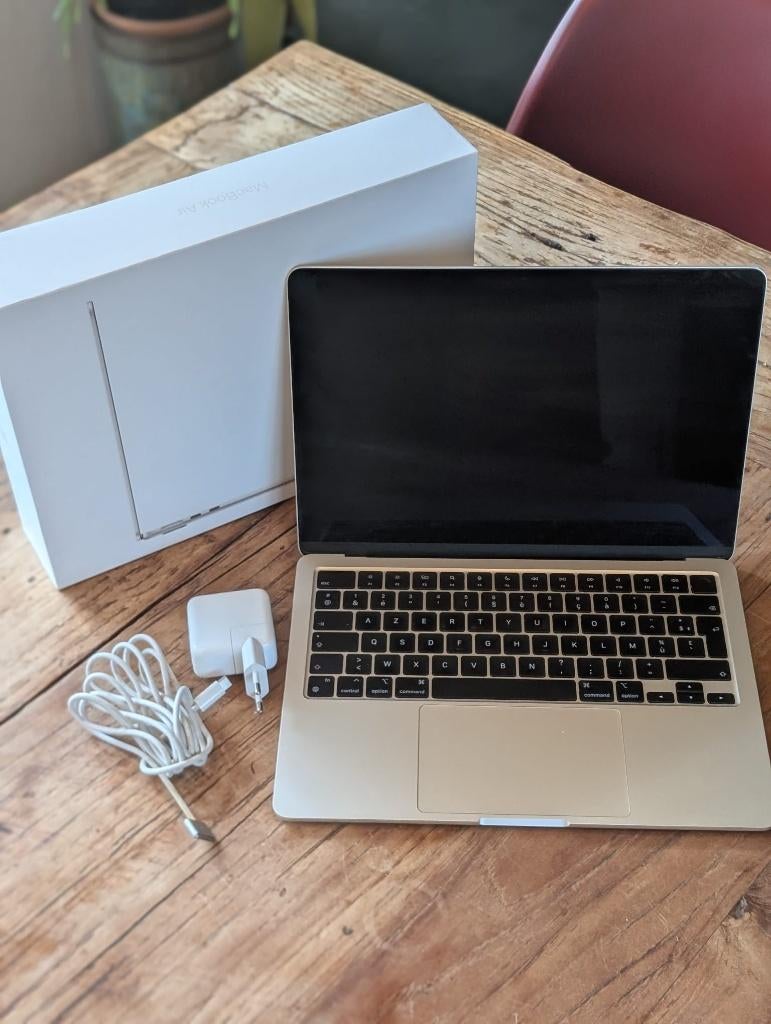 Macbook air M2 2023, Computers en Software, Apple Macbooks, 256 GB, 8 GB, 13 inch, Ophalen of Verzenden