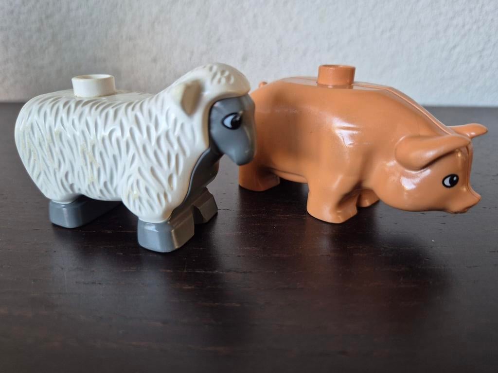 Lego Duplo Dieren: Varken en Schaap, Kinderen en Baby's, Speelgoed | Duplo en Lego, Ophalen of Verzenden