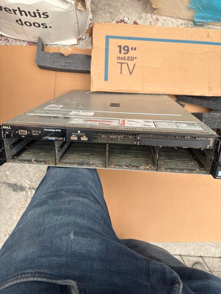 Dell PowerEdge R730 server, Gebruikt, Z, Ophalen of Verzenden, D