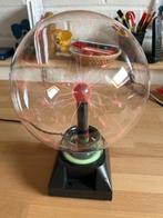 Plasma lamp met geluid, Ophalen of Verzenden, Zo goed als nieuw, Glas, Minder dan 50 cm