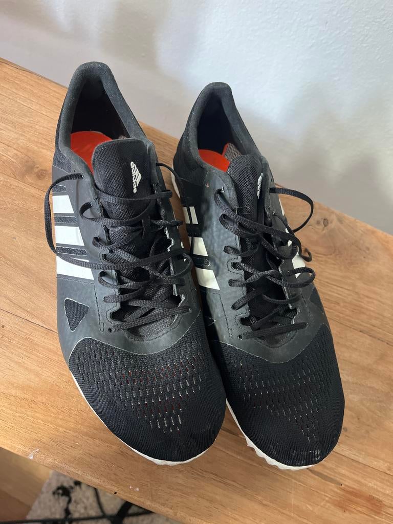 Adidas Mila spikes maat 43 1/3, Sport en Fitness, Loopsport en Atletiek, Adidas, Ophalen of Verzenden, Zo goed als nieuw, Spikes