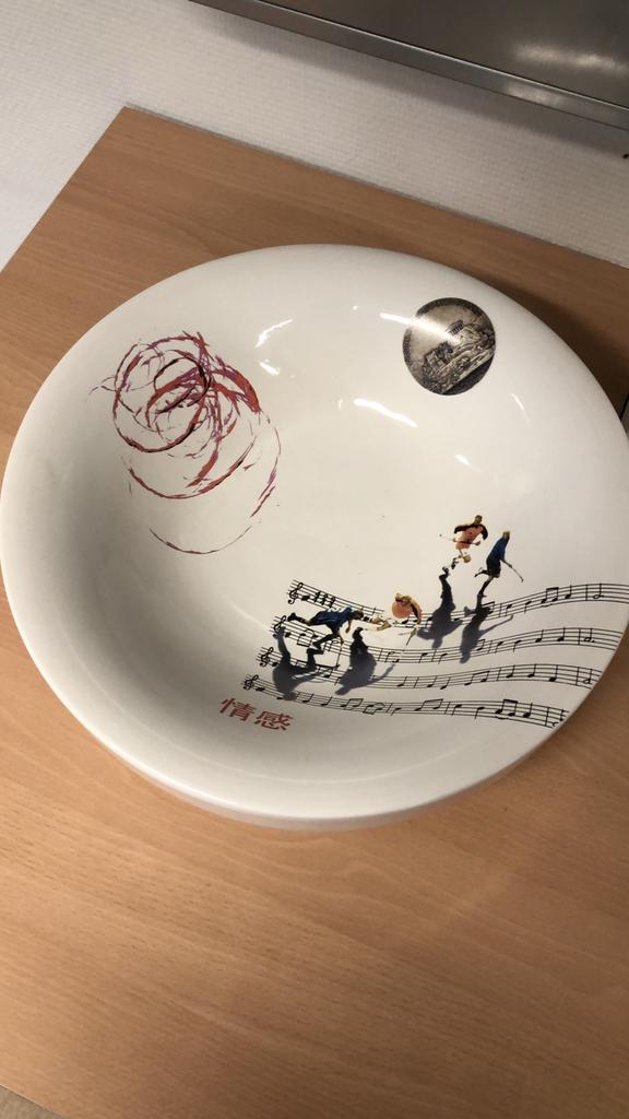 Marcel Wanders schaal, Ophalen of Verzenden, Rond, Glas