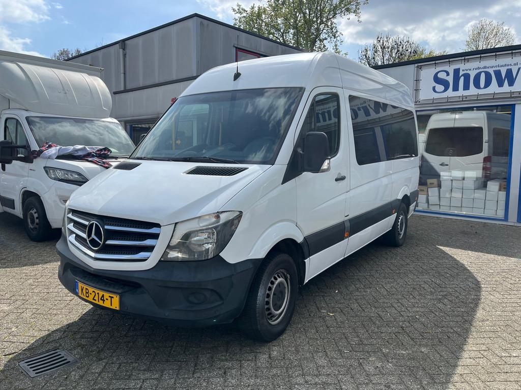 Mercedes-Benz Sprinter 314 cdi auto 9 persoons rolstoellift, Auto's, Mercedes-Benz, Automaat, Gebruikt, 2000 kg, Wit
