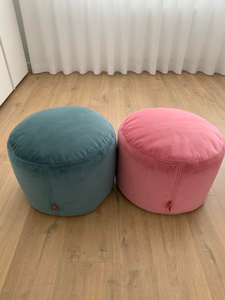 FATBOY point velvet poefs izgs!, Huis en Inrichting, Banken | Voetenbanken en Poefen, Ophalen of Verzenden, Zo goed als nieuw