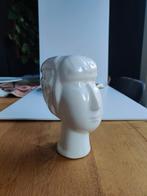 Beeld hoofd, wit, design Jos Hermans, Ophalen of Verzenden